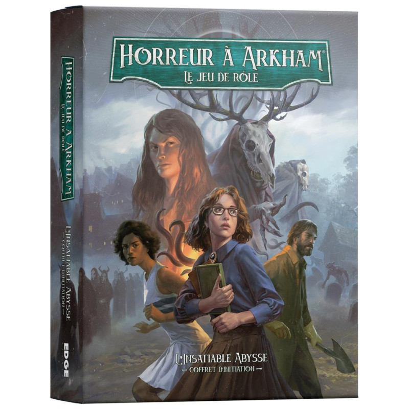 Horreur à Arkham JdR - L'Insatiable Abysse - Coffret d'Initiation Horreur à Arkham JdR - L'Insatiable Abysse - Coffret d'Initiation