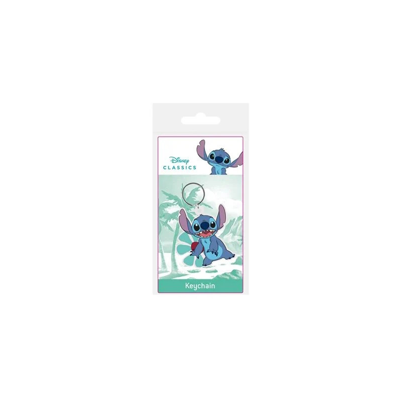 Porte-Clefs Disney - Stitch Smile Caoutchouc Porte-Clefs Disney - Stitch Smile Caoutchouc