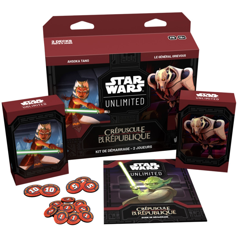 Star Wars Unlimited : Crépuscule de la République - Kit de démarrage