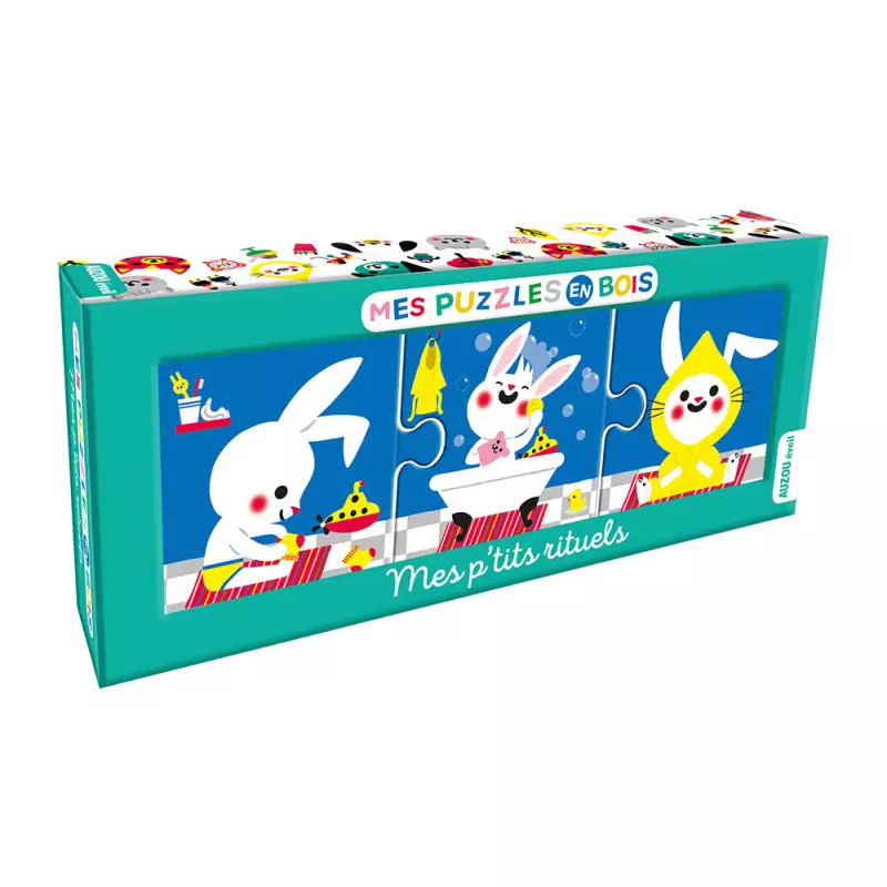 Mes puzzles en bois - Mes p'tits rituels