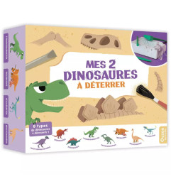 Mes 2 dinosaures à déterrer