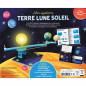 Mon système terre lune soleil