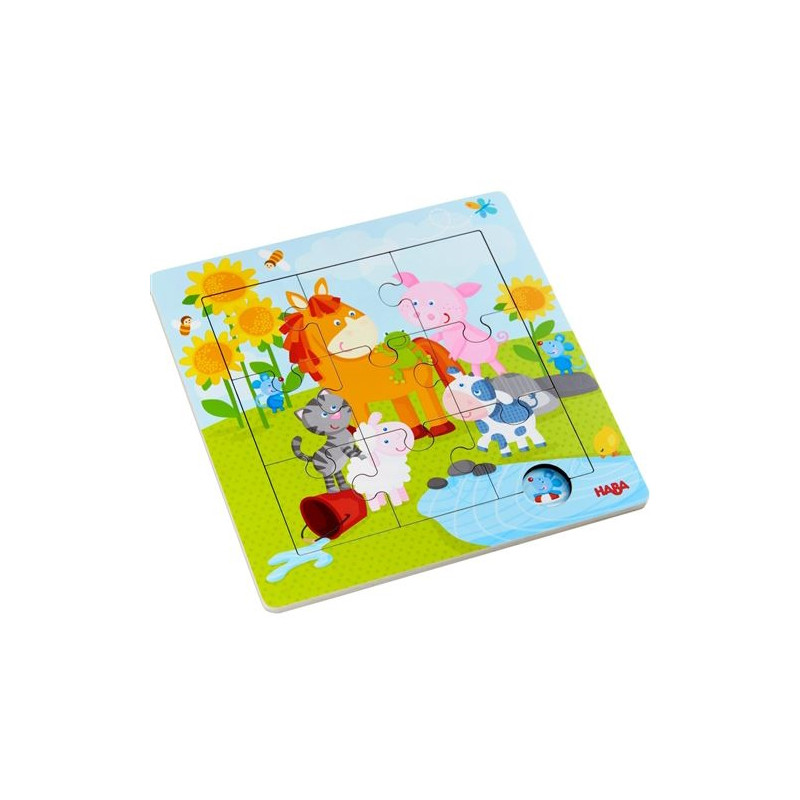 Puzzle cadre en bois - Amis Des Animaux Puzzle cadre en bois - Amis Des Animaux