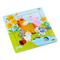 Puzzle cadre en bois - Amis Des Animaux Puzzle cadre en bois - Amis Des Animaux