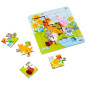 Puzzle cadre en bois - Amis Des Animaux Puzzle cadre en bois - Amis Des Animaux