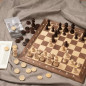 Jeu d'échecs 39.5cm avec sac de transport