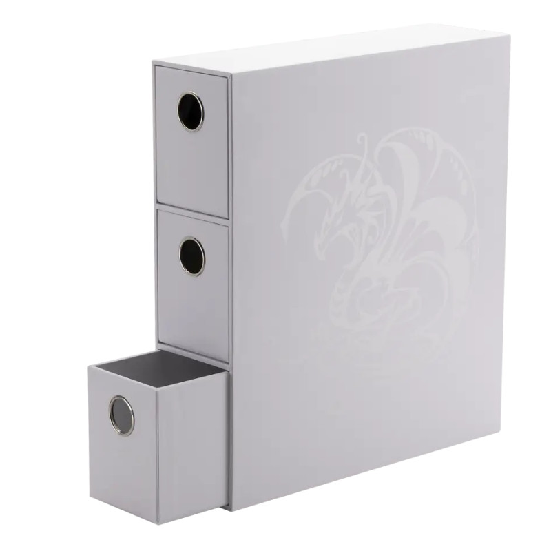 Dragon Shield Fortress Card Drawers Blanc