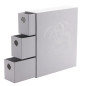 Dragon Shield Fortress Card Drawers Blanc