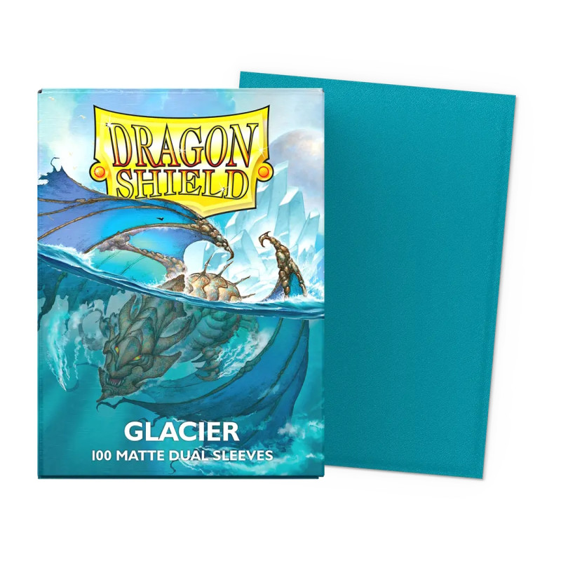 Sleeves Dragon Shield Dual Matte - Glacier Sleeves Dragon Shield Dual Matte - Glacier