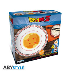 Set de 4 Assiettes Dragon Ball