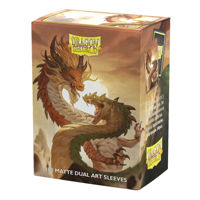 Sleeves Dragon Shield Art Wood Snake