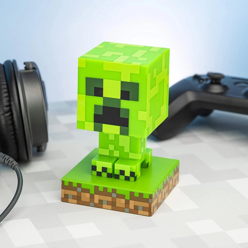 Lampe Minecraft Creeper Icone