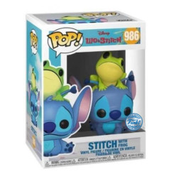 Disney POP! Stitch with Frog SE n°986