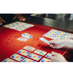 WOGAMAT - Tapis Multijeux XL Rouge 92x92cm