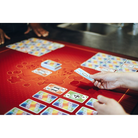 WOGAMAT - Tapis Multijeux XL Rouge 92x92cm