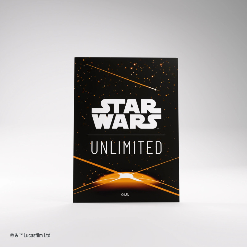 Star Wars Unlimited : Art Sleeves Space Orange