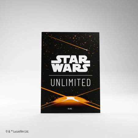 Star Wars Unlimited : Art Sleeves Space Orange