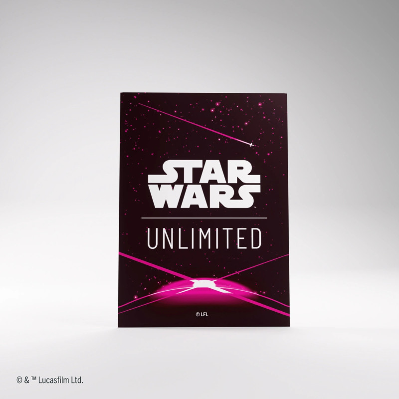 Star Wars Unlimited : Art Sleeves Space Magenta
