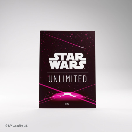 Star Wars Unlimited : Art Sleeves Space Magenta