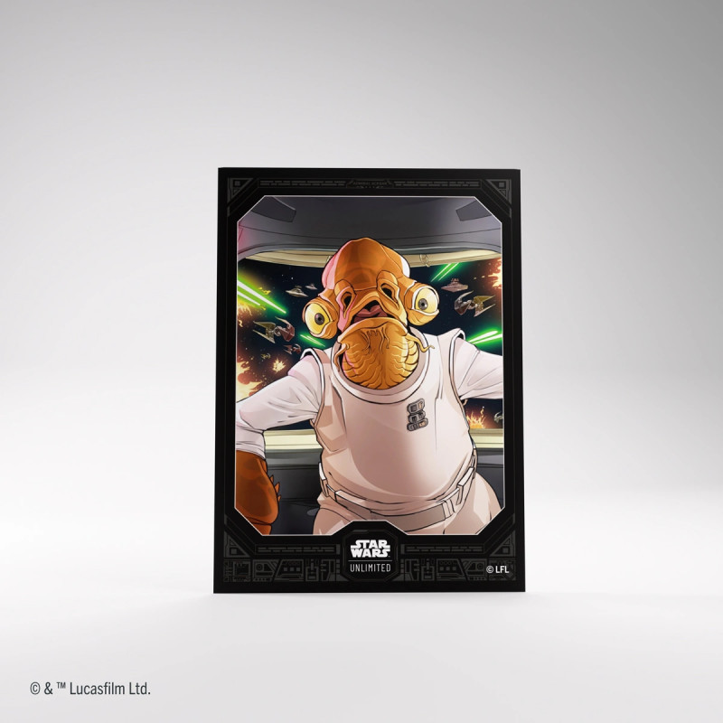 Star Wars Unlimited : Art Sleeves Admiral Ackbar