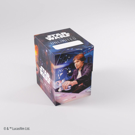 Star Wars Unlimited : Deck Box Han Solo/Falcon