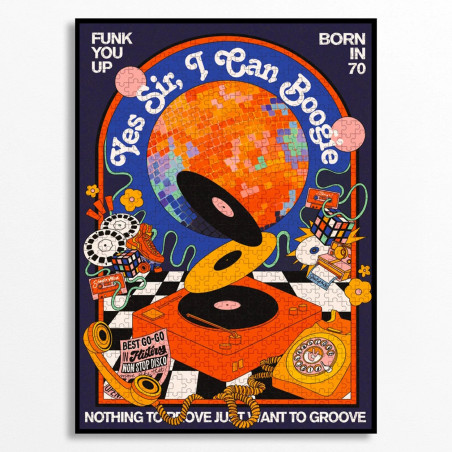 Puzzle 1000p - Piece & Love - Boogie