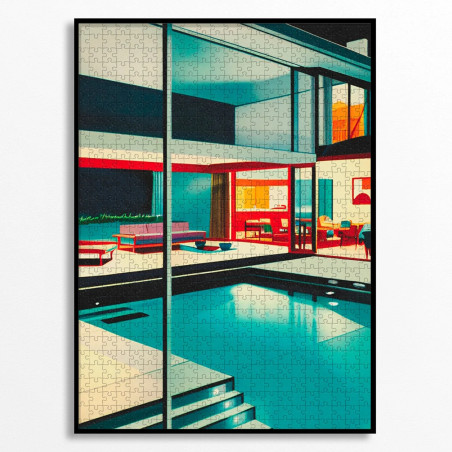 Puzzle 1000p - Piece & Love - Splash