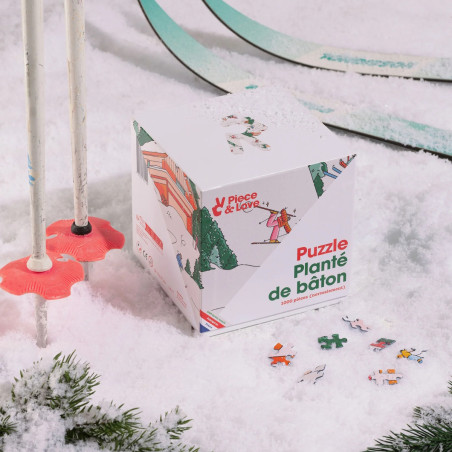Puzzle 1000p - Piece & Love - Planté de Bâton