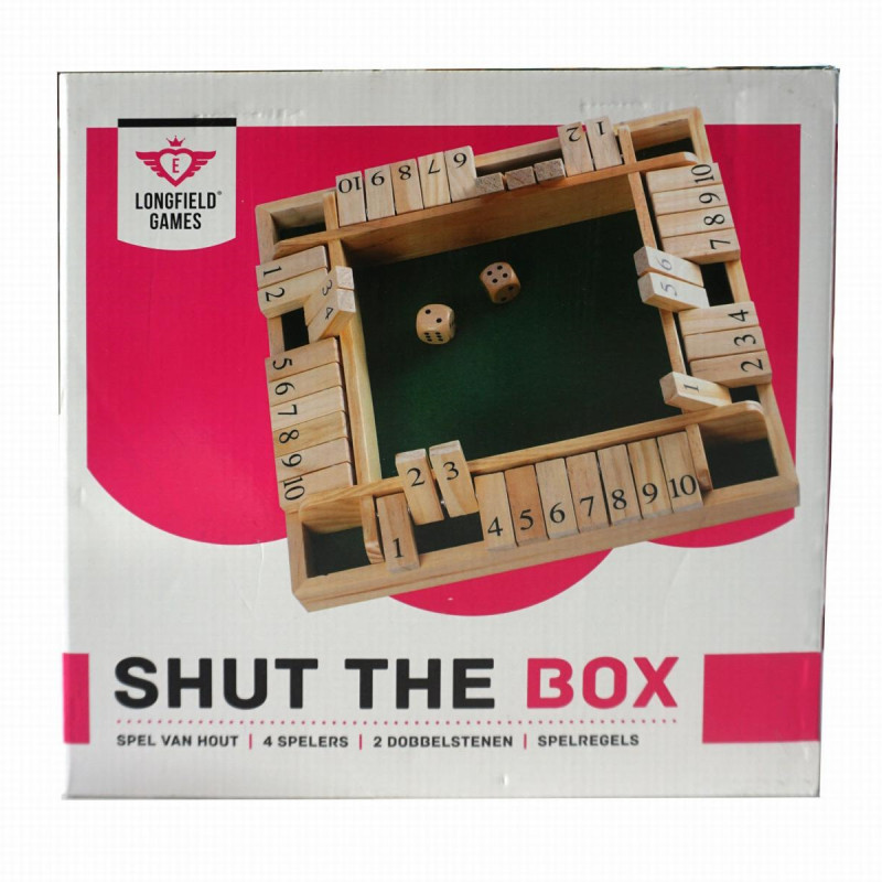 Shut the Box 4 joueurs (Engelhart)