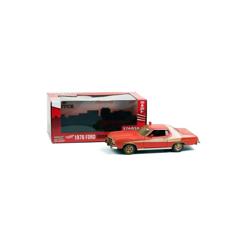 Starsky & Hutch - 1976 Ford Gran Torino 1:24 (Weathered Version)