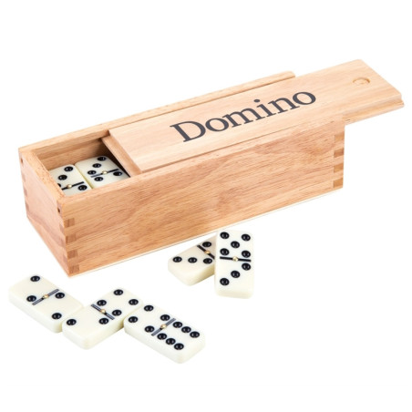 Domino double 6 Coffret Bois