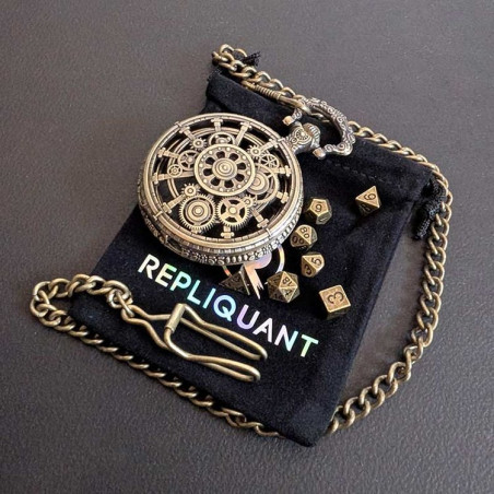 Set RPG Mini Dés - Gousset Steam Punk