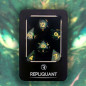 Repliquant - Set de 7 dés - Oeil de Dragon Mouvant Vert Repliquant - Set de 7 dés - Oeil de Dragon Mouvant Vert