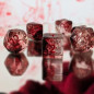 Repliquant - Set de 7 dés - Résine Châtiment Rouge