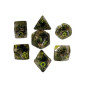 Repliquant - Set de 7 dés - Résine Symbiote Druidique