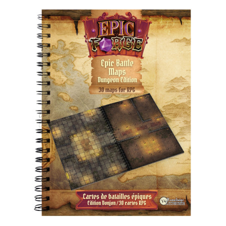 Livre Plateau de Jeu : Donjons A3