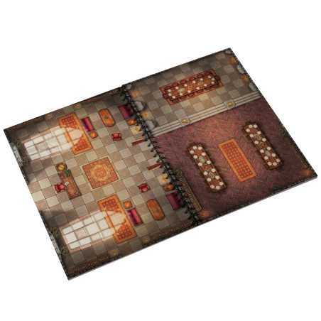 Livre Plateau de Jeu : Donjons A3