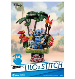 Disney - Diorama D-Stage Stitch 14cm