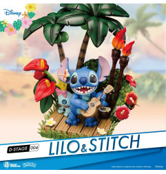 Disney - Diorama D-Stage Stitch 14cm