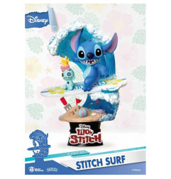 Disney - Diorama D-Stage Stitch Surf 15cm