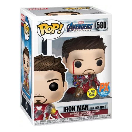 Marvel POP! I am Iron Man n° 580 (Glows in the Dark)