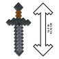 Minecraft - Réplique Roleplay Epée en pierre 43cm