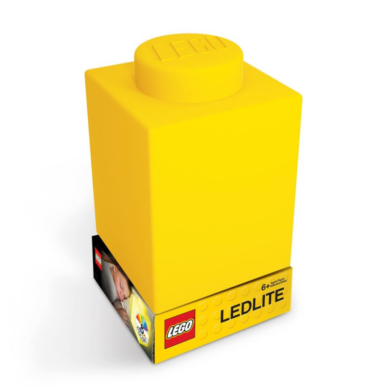 Lampe Veilleuse Pièce de Lego Jaune