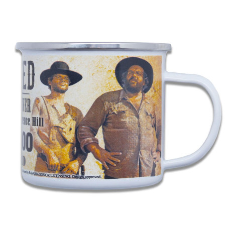 Mug émail Bud Spencer & Terence Hill
