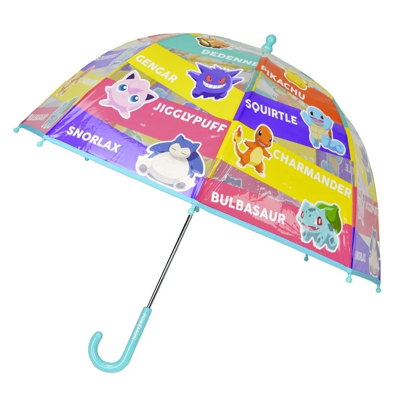 Parapluie Transparent Pokémon Pikachu & Friends Parapluie Transparent Pokémon Pikachu & Friends