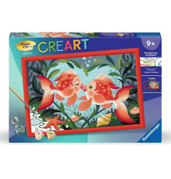 CreArt Kids - 31x21cm - Bisous de poissons