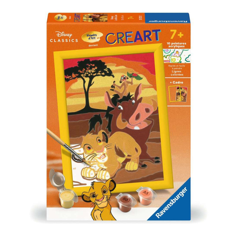 CreArt Kids - 13x18cm - Disney Le Roi Lion