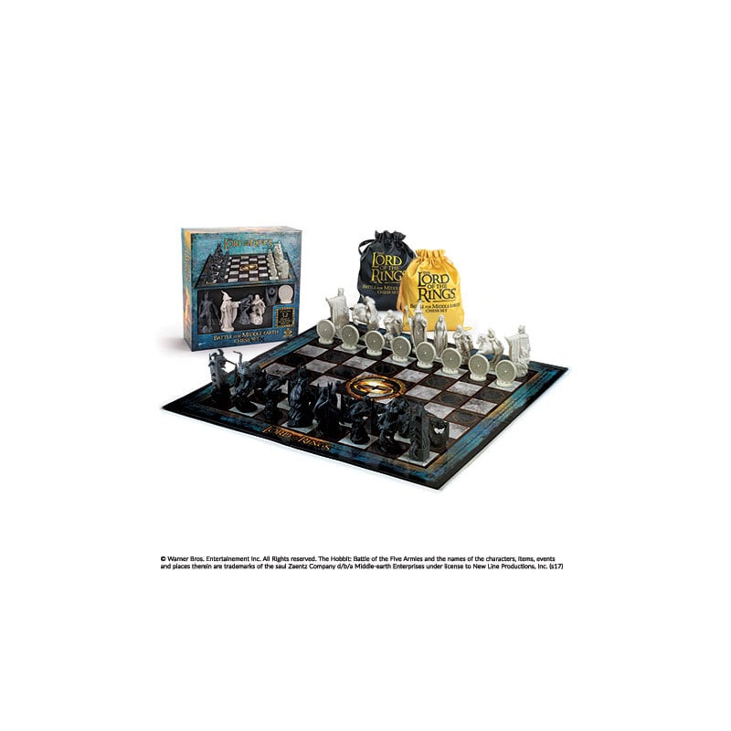 Jeu d'échecs Seigneur des Anneaux - Echiquier Jeu d'échecs Seigneur des Anneaux - Echiquier