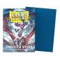 Sleeves Dragon Shield Dual Matte - Cobalt/Silver 25th