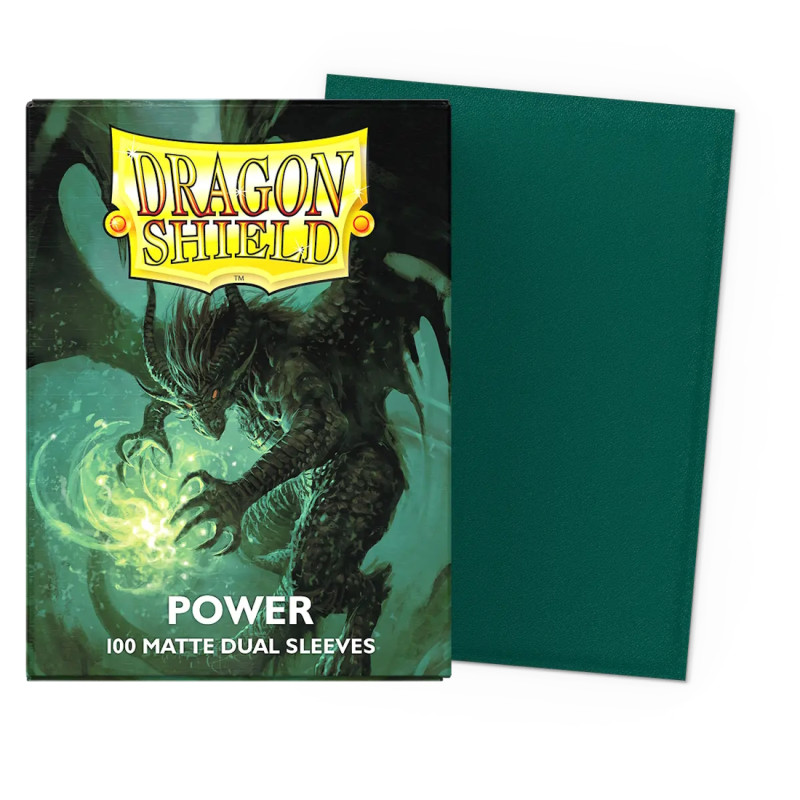 Sleeves Dragon Shield Dual Matte - Power